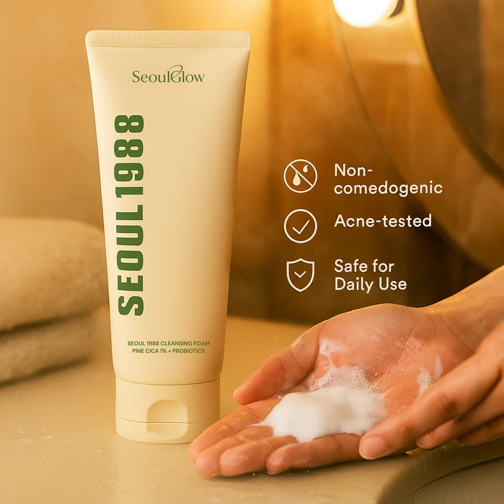 Seoul 1988 Cleansing Foam (Pine Cica 1% + Probiotics)