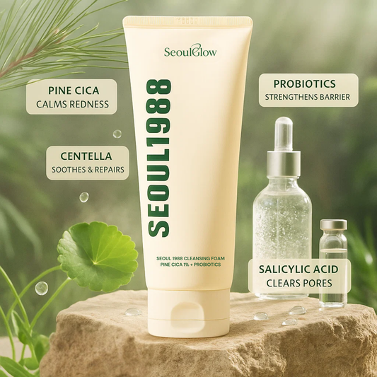 Seoul 1988 Cleansing Foam (Pine Cica 1% + Probiotics)