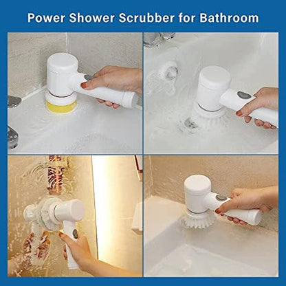 LurexaZone™ Cleaning Magic Electric Brush – 5-in-1