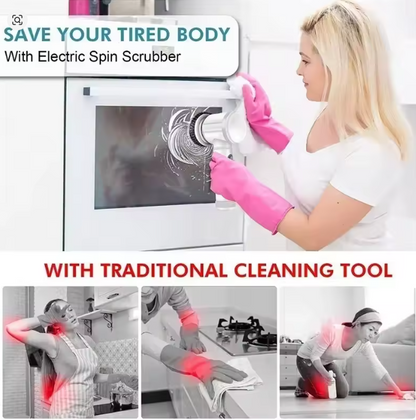 LurexaZone™ Cleaning Magic Electric Brush – 5-in-1