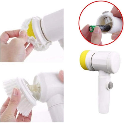 LurexaZone™ Cleaning Magic Electric Brush – 5-in-1