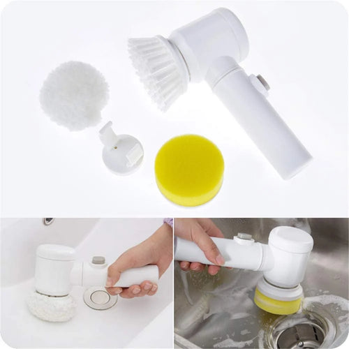 LurexaZone™ Cleaning Magic Electric Brush – 5-in-1