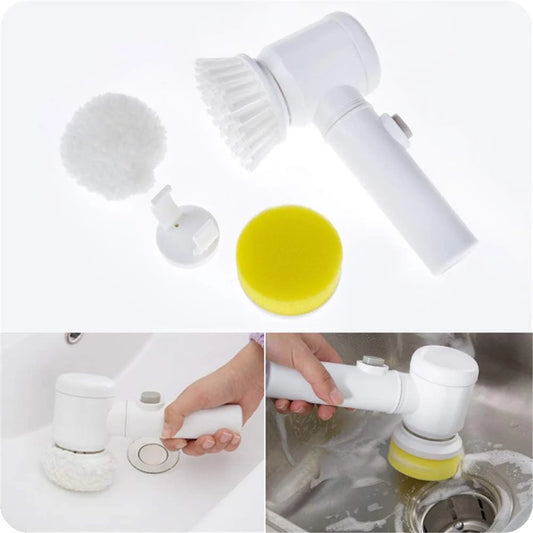 LurexaZone™ Cleaning Magic Electric Brush – 5-in-1
